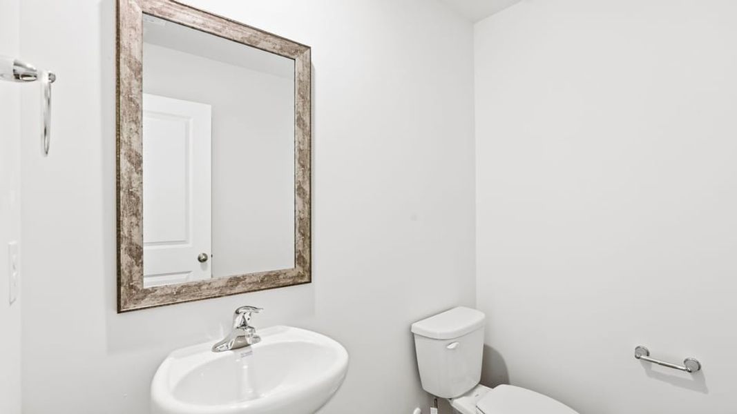 Furnished interior view inside a new home in Cloverdale Hills, Piedmont (Image 11).