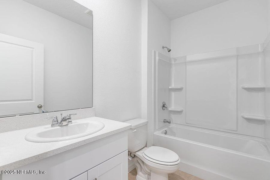 Furnished interior view inside a new home in Coopers Meadow, Jacksonville (Image 6). Furnished interior view inside a new home in Coopers Meadow, Jacksonville (Image 6).