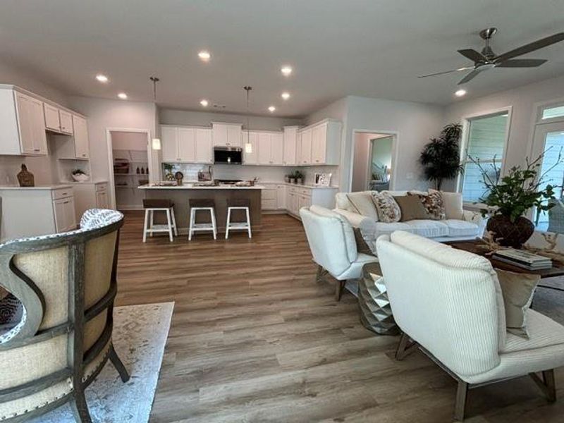 Furnished interior view inside a new home in Echols Farm, Hiram (Image 17).