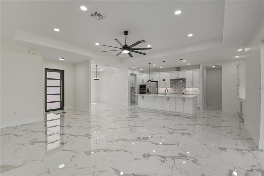 Spacious, unfurnished interior of a new home in , North Port (Image 40). Spacious, unfurnished interior of a new home in , North Port (Image 40).