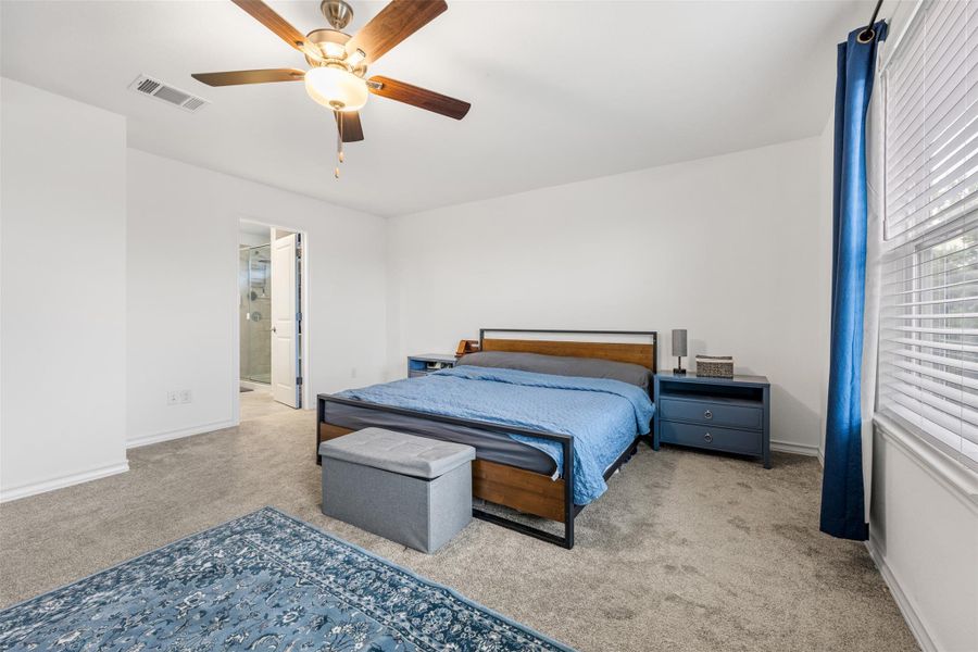 Furnished interior view inside a new home in Stonewall Ranch 50s, Liberty Hill (Image 3).