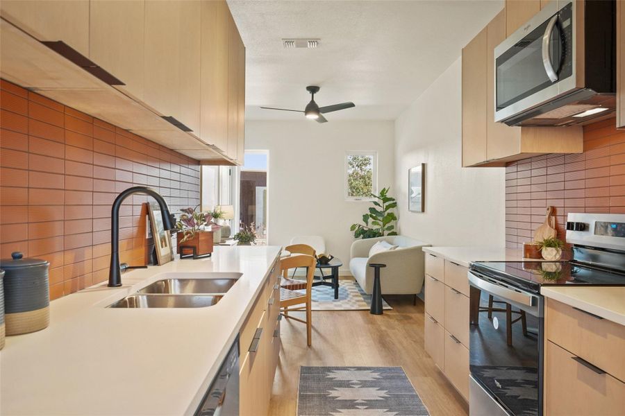 Furnished interior view inside a new home in , Austin (Image 11).