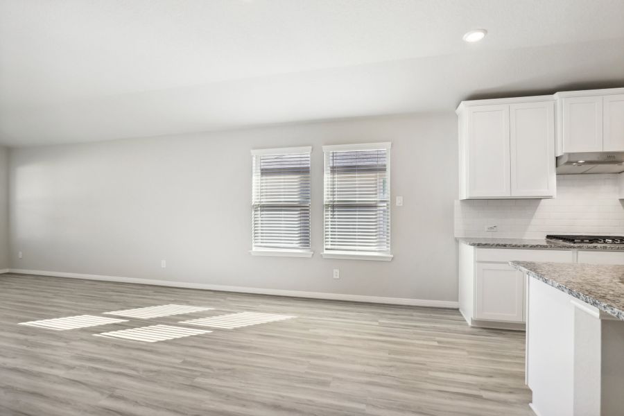 Dining room in the Oleander floorplan at a Meritage Homes community. Dining room in the Oleander floorplan at a Meritage Homes community.