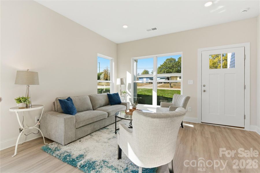 Furnished interior view inside a new home in , Fort Mill (Image 12).