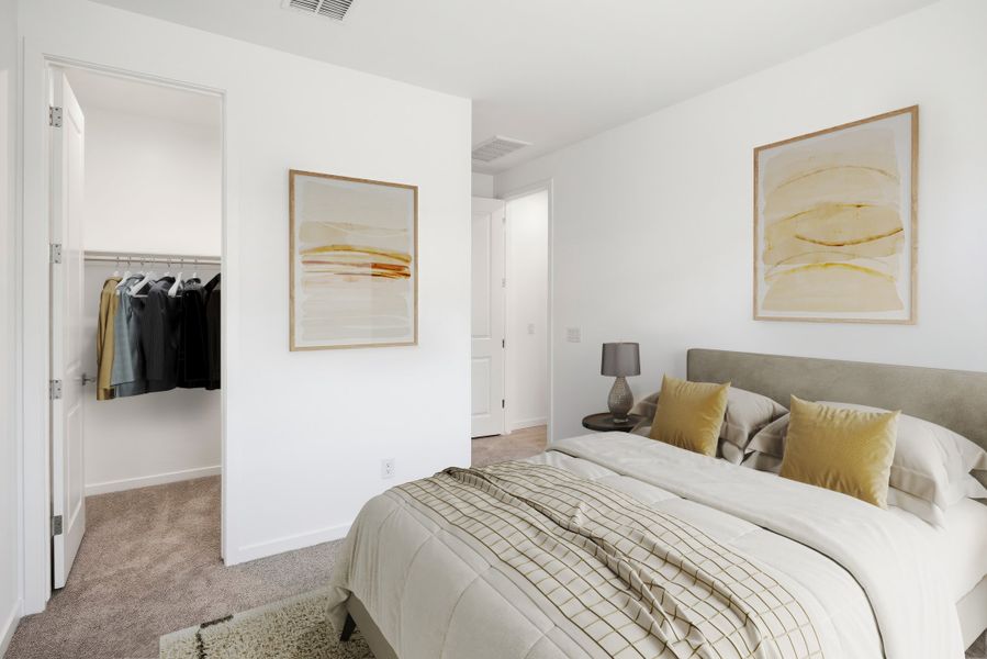 Furnished interior view inside a new home in Montana Vista - Summit: Summit, Buckeye (Image 11).