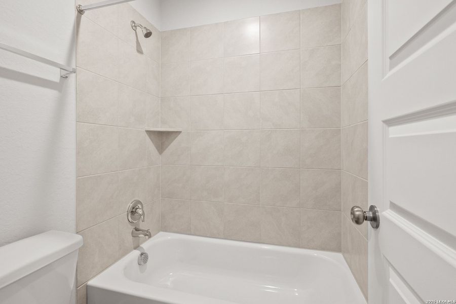 Furnished interior view inside a new home in Abbott Place, St. Hedwig (Image 5).