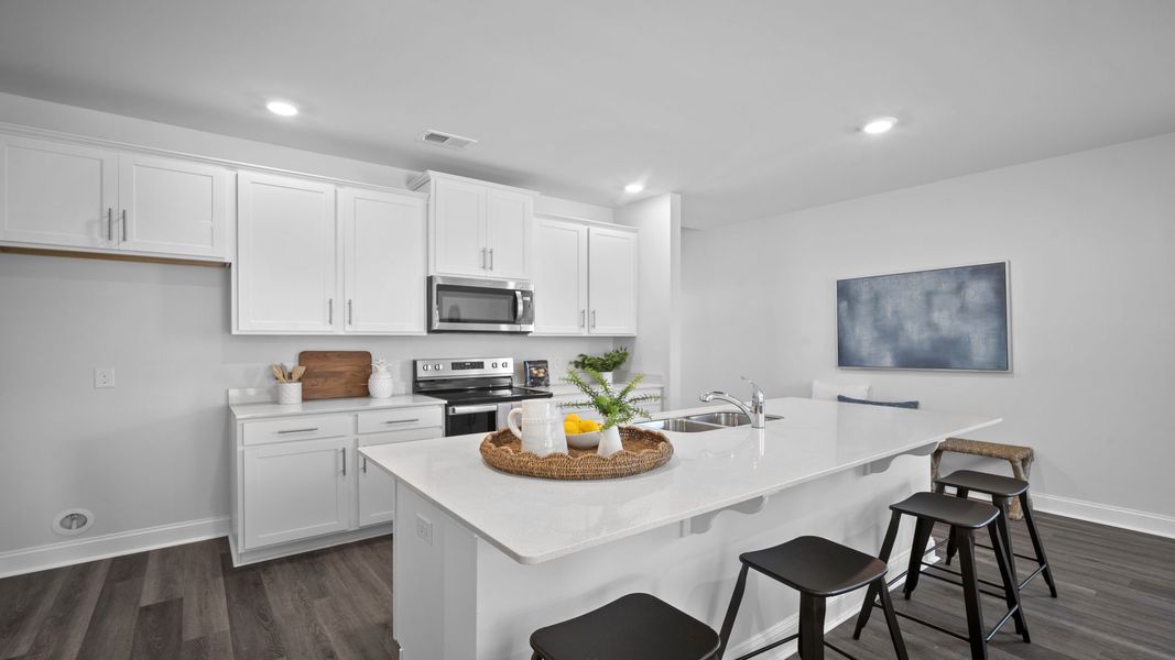 Representative furnished interior of a home built from the Manning by D.R. Horton in The Retreat at East Argent, Ridgeland (Image 7).