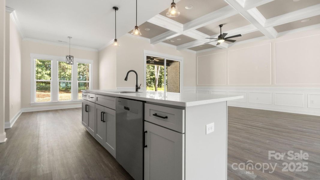 Furnished interior view inside a new home in , Indian Trail (Image 7). Furnished interior view inside a new home in , Indian Trail (Image 7).