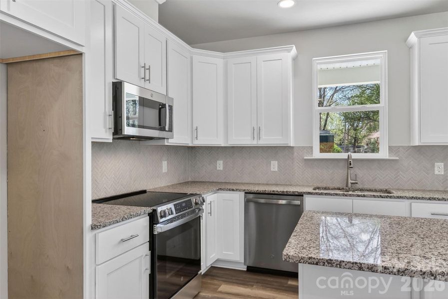 Furnished interior view inside a new home in , Statesville (Image 9).