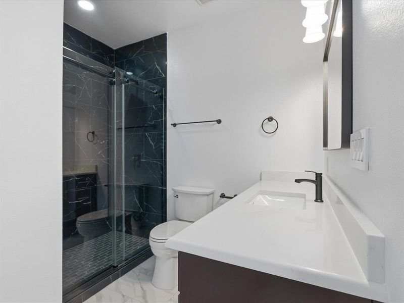 Furnished interior view inside a new home in , Krum (Image 6).