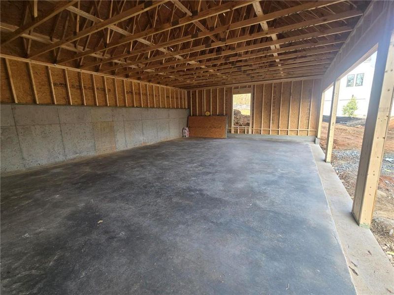 In-progress construction of a new home in Aster, Roswell, GA (Image 22).