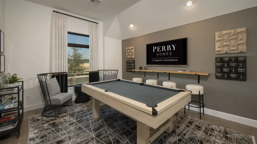 Furnished interior view inside a new home in Canyon Falls, Northlake (Image 33).