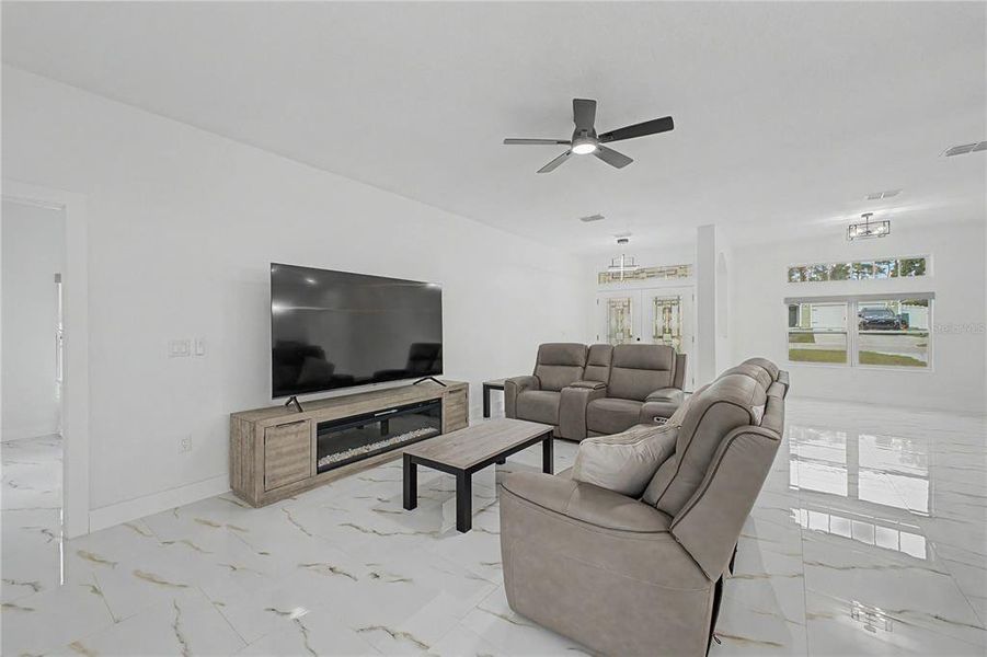 Furnished interior view inside a new home in , Weeki Wachee (Image 45).