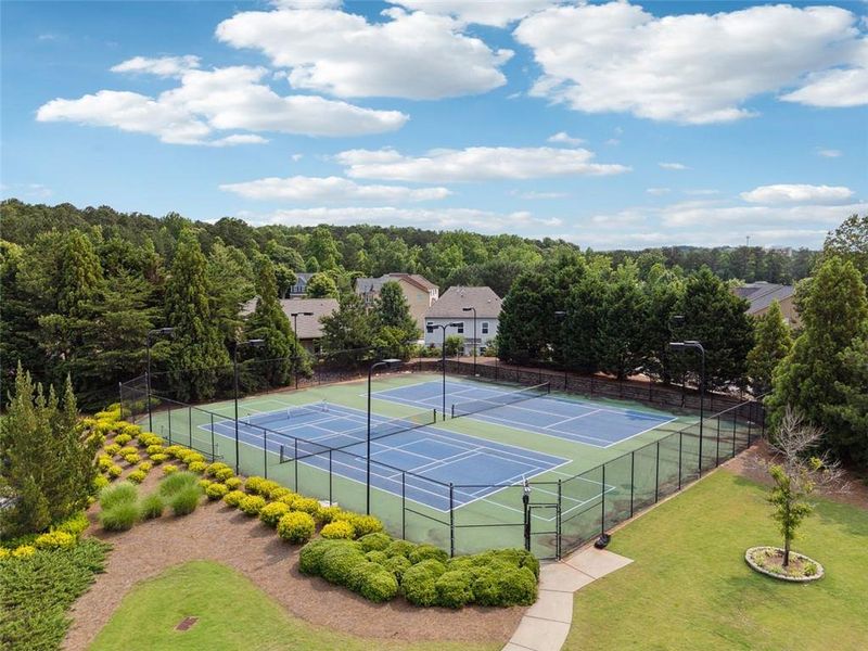 Front exterior of a new home in , Dallas, GA, highlighting curb appeal (Image 19).
