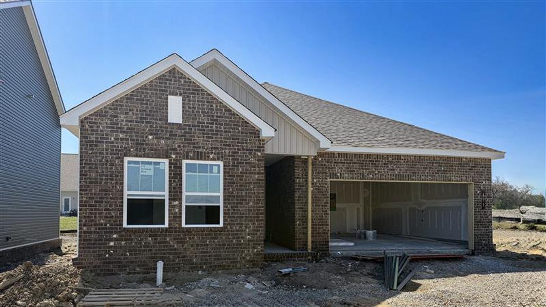 *Photo of actual home in construction. March 2026