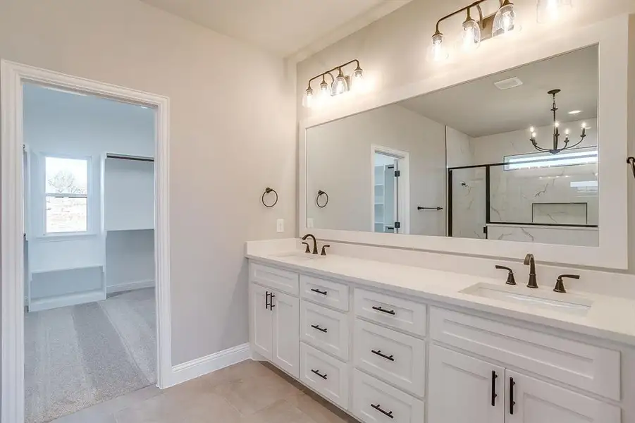 Furnished interior view inside a new home in , Weatherford (Image 14).