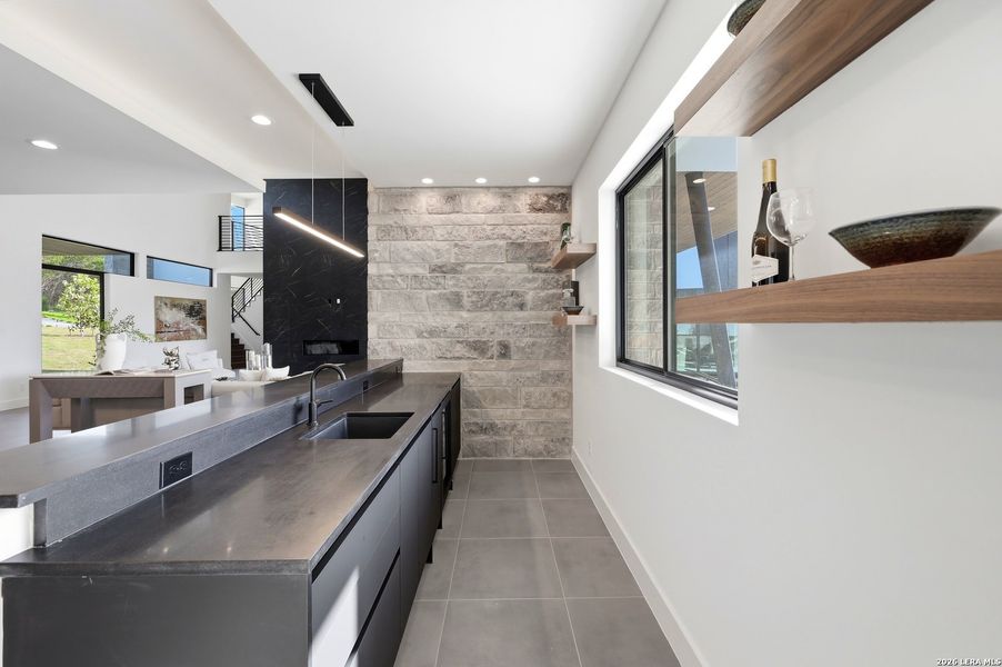 Furnished interior view inside a new home in , San Antonio (Image 60).