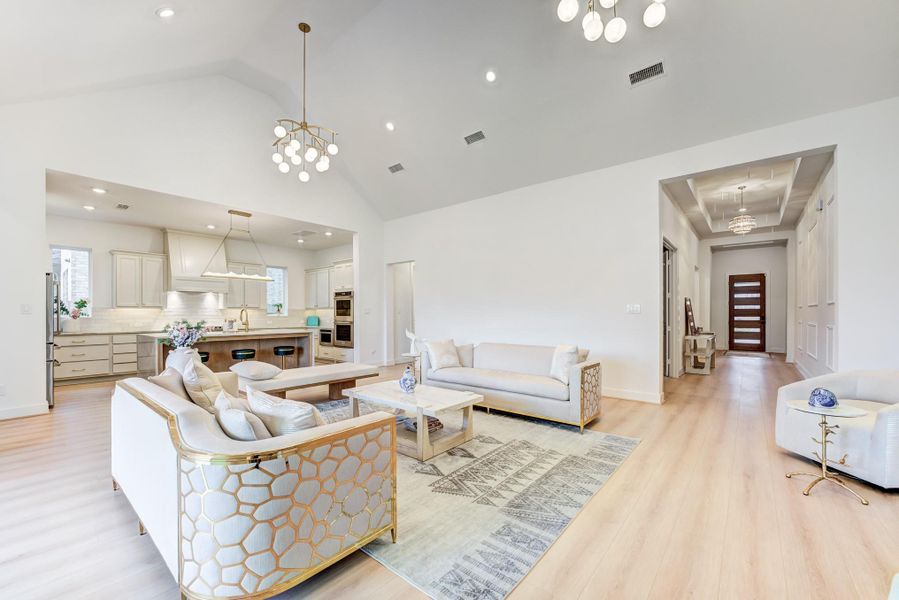 Furnished interior view inside a new home in , Missouri City (Image 40).