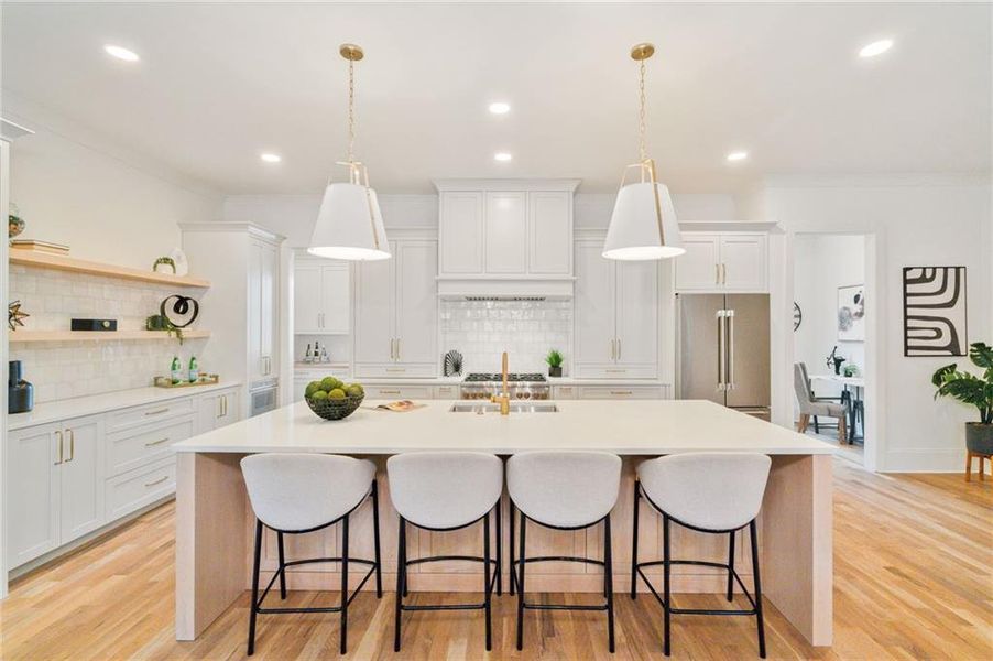 Furnished interior view inside a new home in Pendergrast Farm, Atlanta (Image 51).