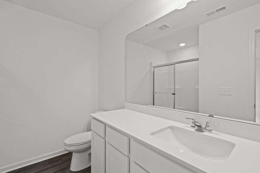 Furnished interior view inside a new home in The Trails at Carmel, Pflugerville (Image 7).