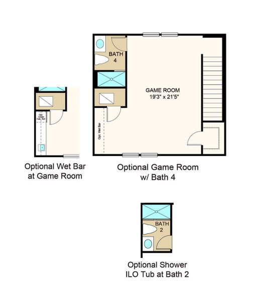 2D floor plan layout of this home in Center Lake Ranch Community Group Page, St. Cloud, FL (Image 25). 2D floor plan layout of this home in Center Lake Ranch Community Group Page, St. Cloud, FL (Image 25).