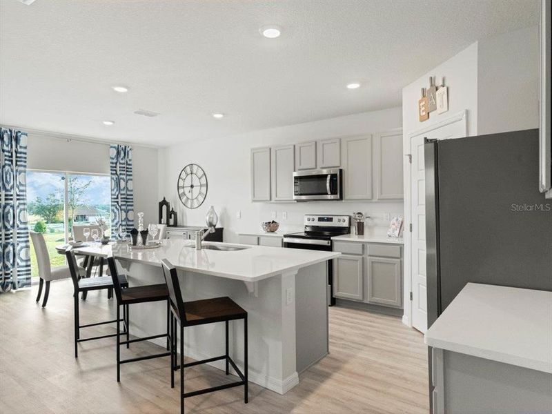 Furnished interior view inside a new home in Cascades, Davenport (Image 9).