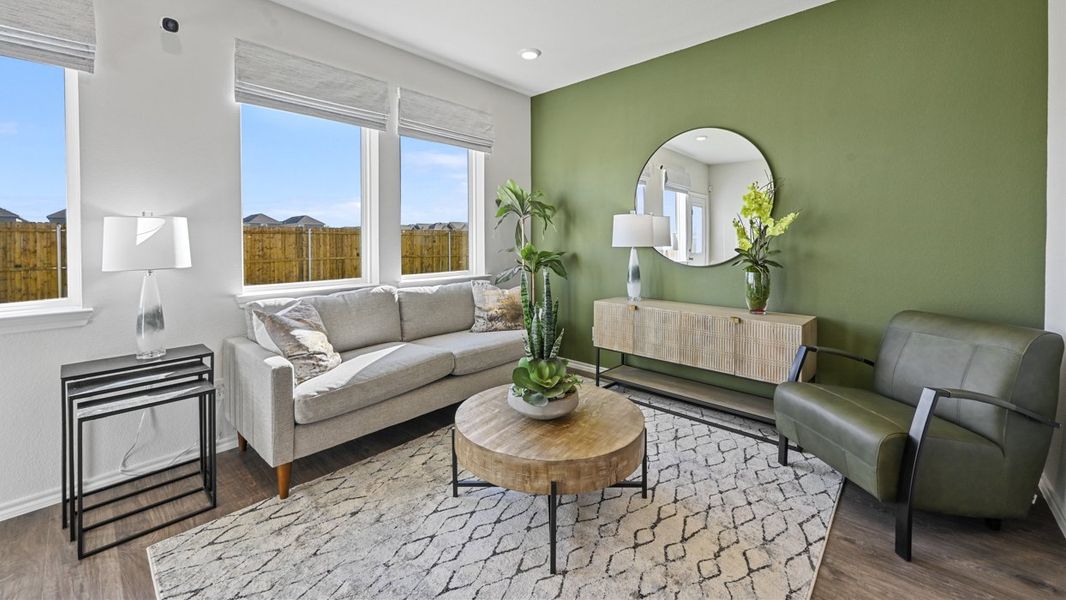 Furnished interior view inside a new home in Cartwright Mays, Crandall (Image 9).