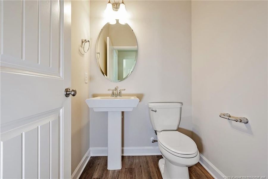 Half Bath on Main Floor