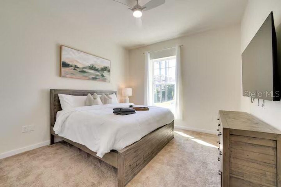 Furnished interior view inside a new home in , Kissimmee (Image 6). Furnished interior view inside a new home in , Kissimmee (Image 6).