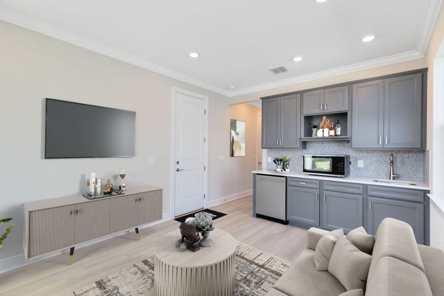 Kitchenette in the AllGen living room