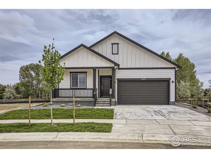 The home is currently under construction! These photos are renderings of another model with the same floorplan and give you a sense of what the home and elevation look like. Pictures of the actual house will be uploaded once it is completed.