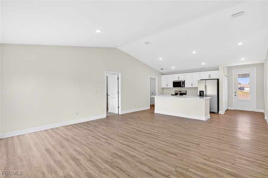 Spacious, unfurnished interior of a new home in Cape Coral, Cape Coral (Image 18). Spacious, unfurnished interior of a new home in Cape Coral, Cape Coral (Image 18).