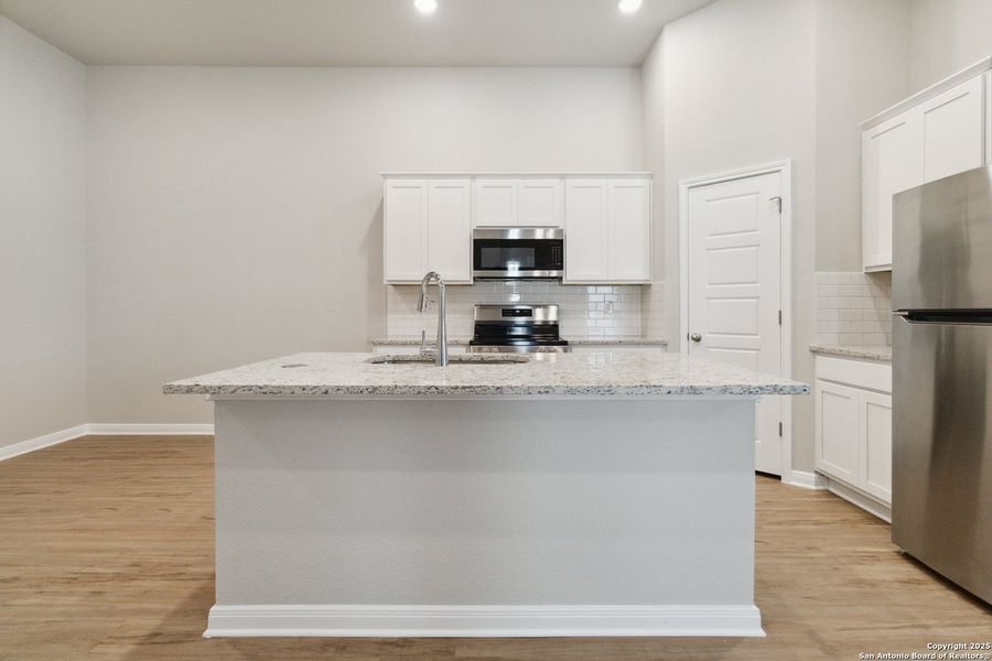 Furnished interior view inside a new home in , San Antonio (Image 7).