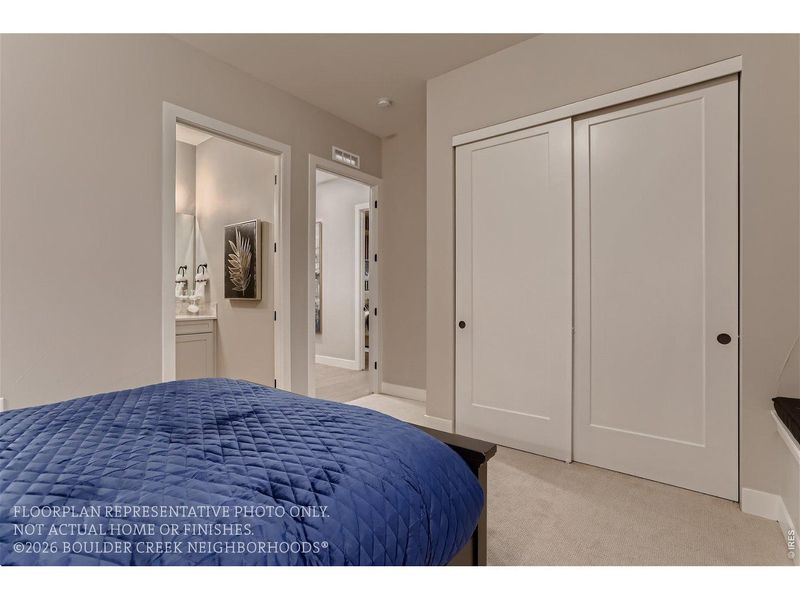 Furnished interior view inside a new home in , Broomfield (Image 6).