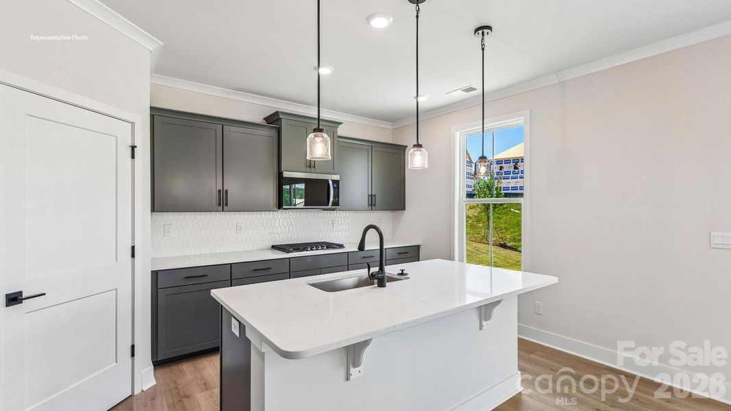 Furnished interior view inside a new home in Avalon of Gastonia, Gastonia (Image 4).