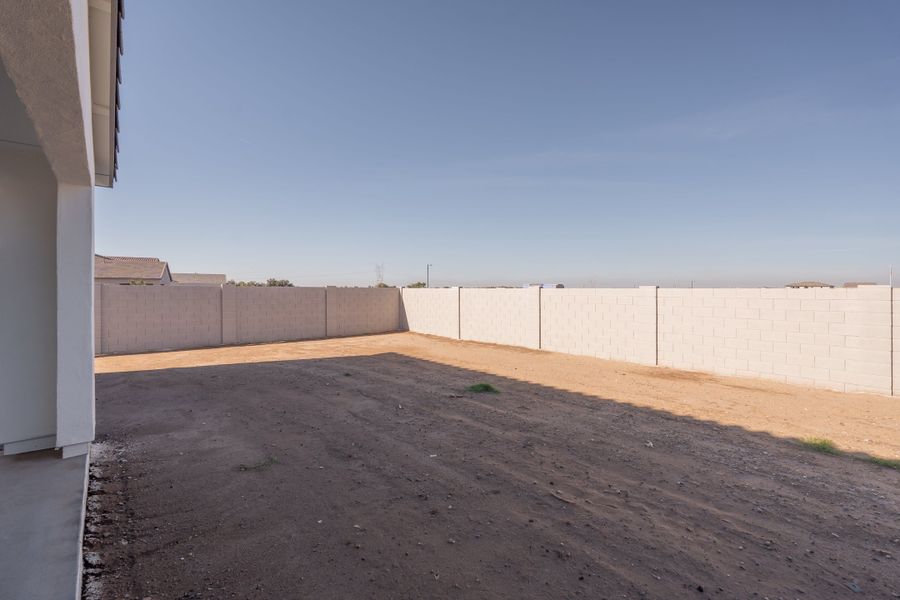 Exterior details and patio area of a home in Terraza, San Tan Valley (Image 3). Exterior details and patio area of a home in Terraza, San Tan Valley (Image 3).