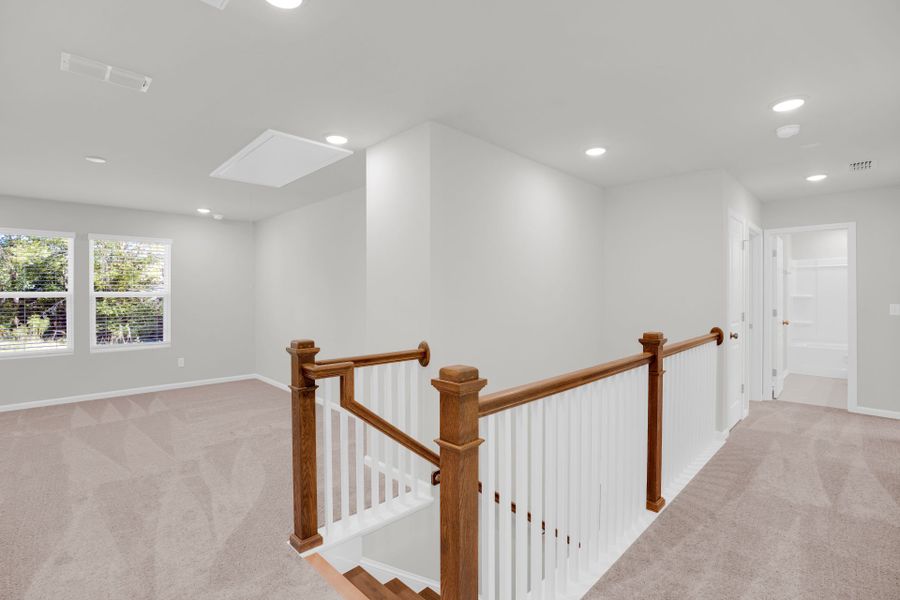 Spacious, unfurnished interior of a new home in Carriage Estates, Lexington (Image 16). Spacious, unfurnished interior of a new home in Carriage Estates, Lexington (Image 16).