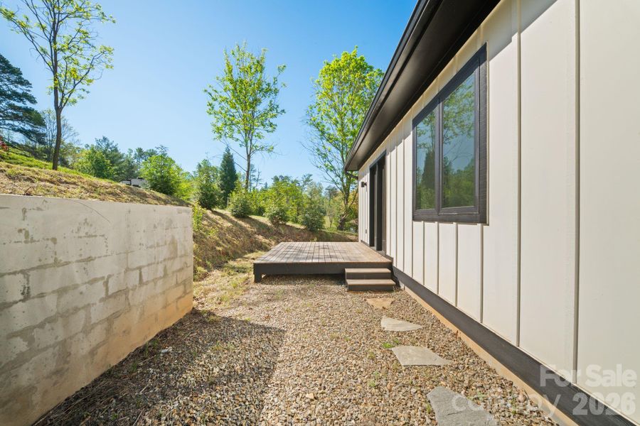 Back deck