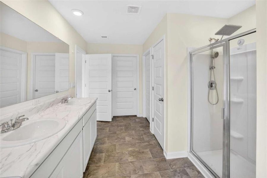 Furnished interior view inside a new home in Bailey Glynn, Covington (Image 8).