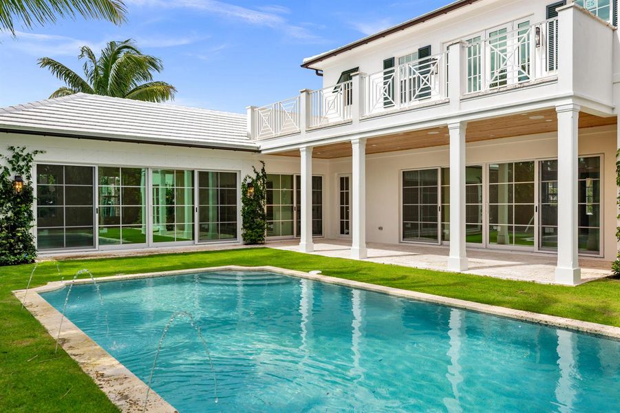3 - Covered Loggia & Pool