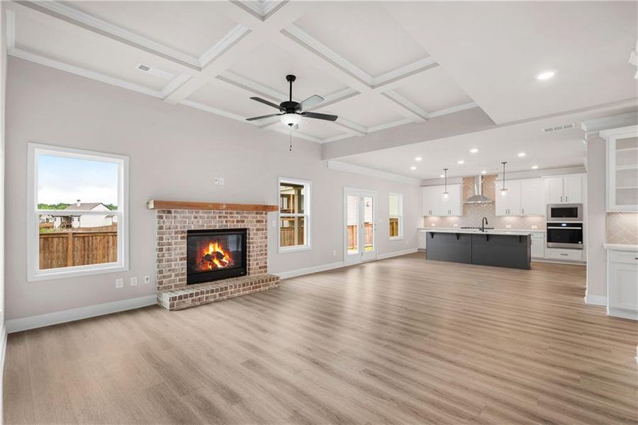 Spacious, unfurnished interior of a new home in Hidden Fields, Hoschton (Image 23).
