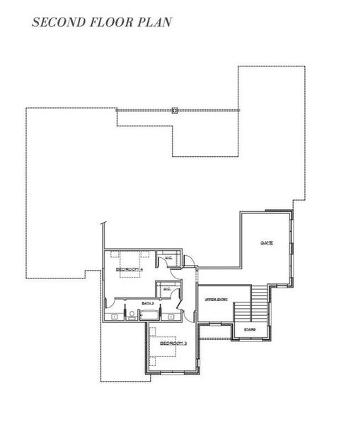 2D floor plan layout of this home in , Arlington, TX (Image 4).