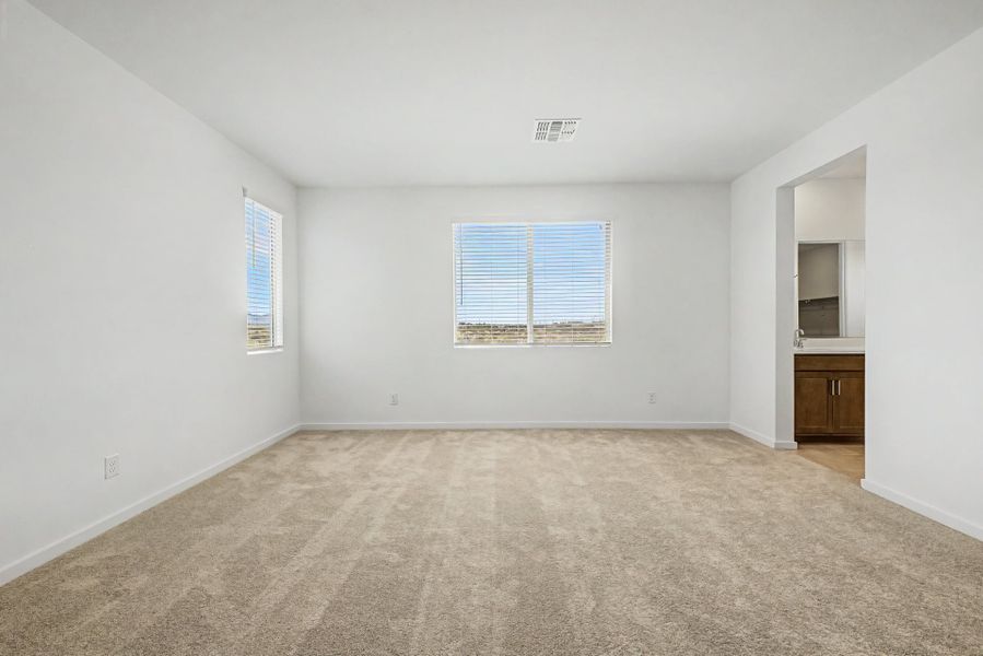 Spacious, unfurnished interior of a new home in Frontera, Surprise (Image 15). Spacious, unfurnished interior of a new home in Frontera, Surprise (Image 15).