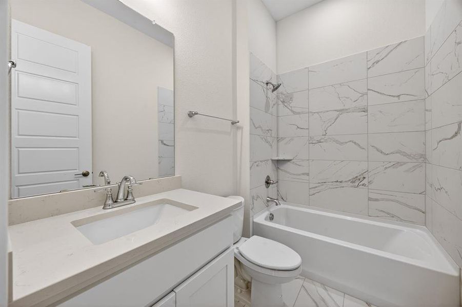 Furnished interior view inside a new home in Highland Crossing, Celina (Image 8).