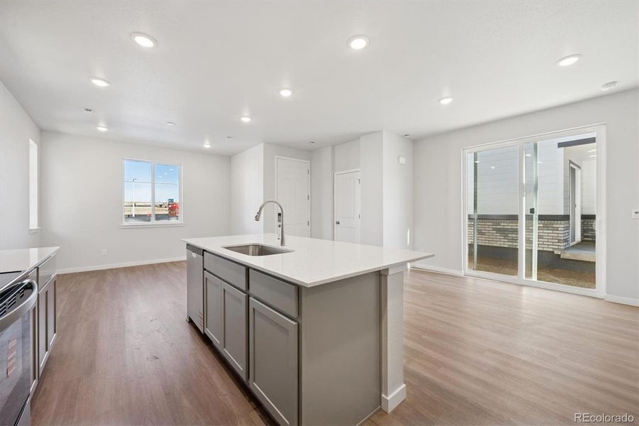 Furnished interior view inside a new home in Windler, Aurora (Image 3).