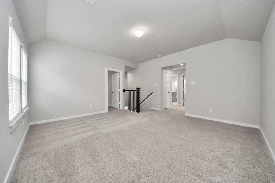 Ascend to relaxation in this fantastic game room!