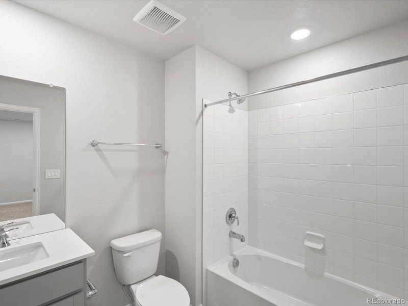 Furnished interior view inside a new home in Poudre Heights: The Meadow Collection, Windsor (Image 5). Furnished interior view inside a new home in Poudre Heights: The Meadow Collection, Windsor (Image 5).