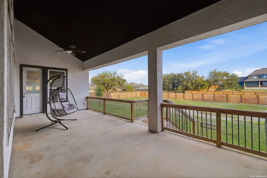 Exterior details and patio area of a home in , Castroville (Image 4).
