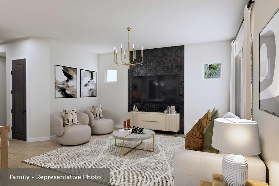Furnished interior view inside a new home in Jubilee - Grove Row Collection, Hockley (Image 7).