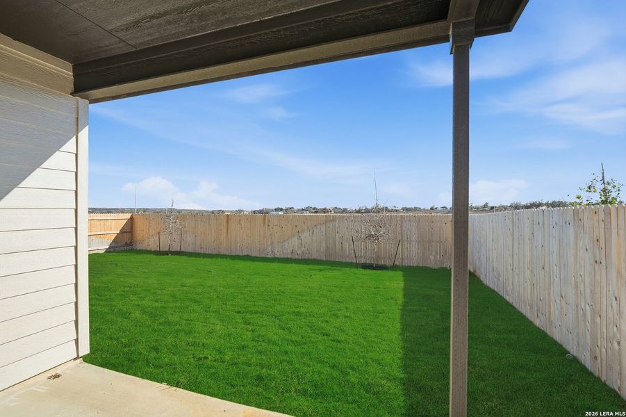 Exterior details and patio area of a home in Dove Song, Marion (Image 3). Exterior details and patio area of a home in Dove Song, Marion (Image 3).
